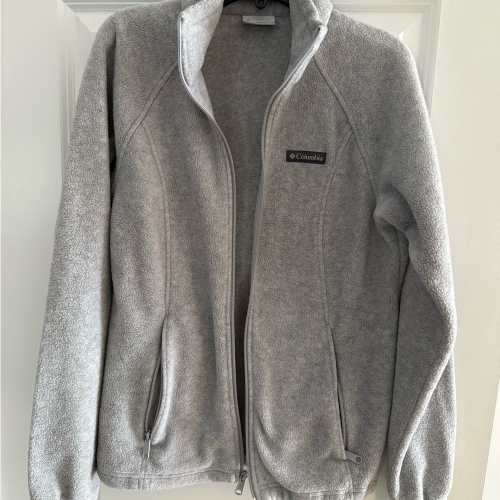 Columbia Gray Fleece Jacket